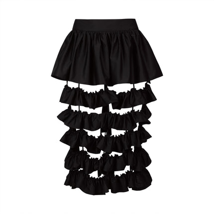 Ruffled Cotton Skirt