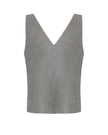 Wool V-Neck Sleeveless