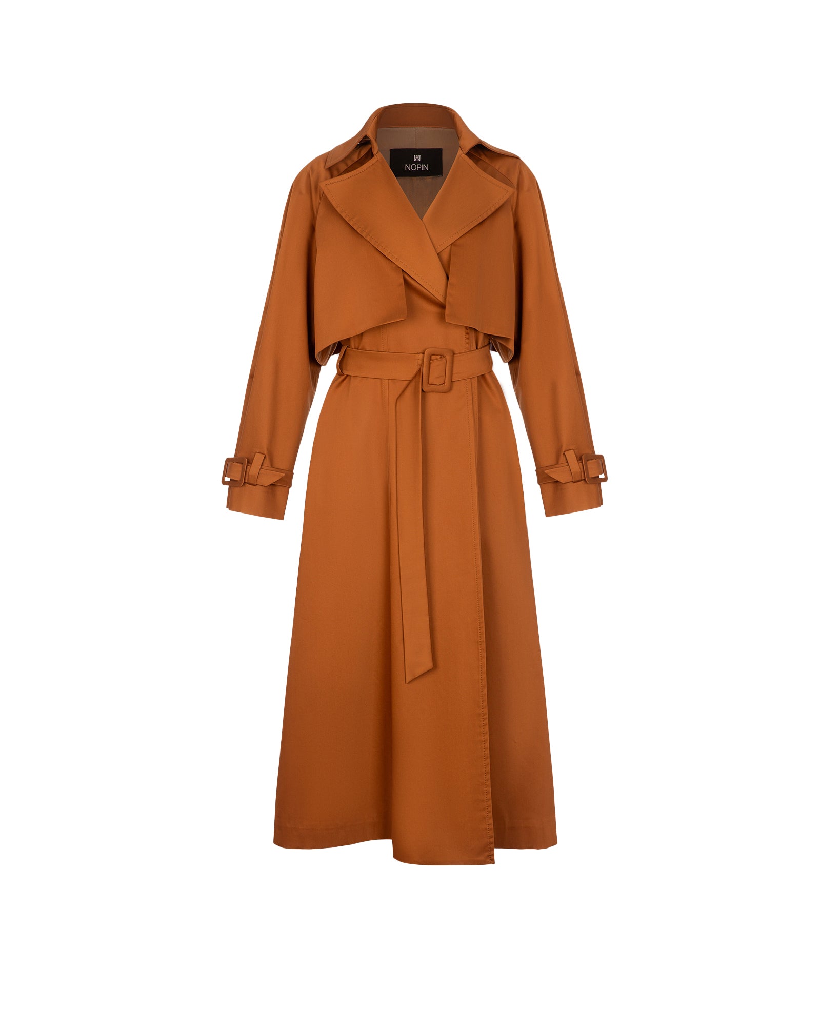 Oversized Trench-Coat with Belt