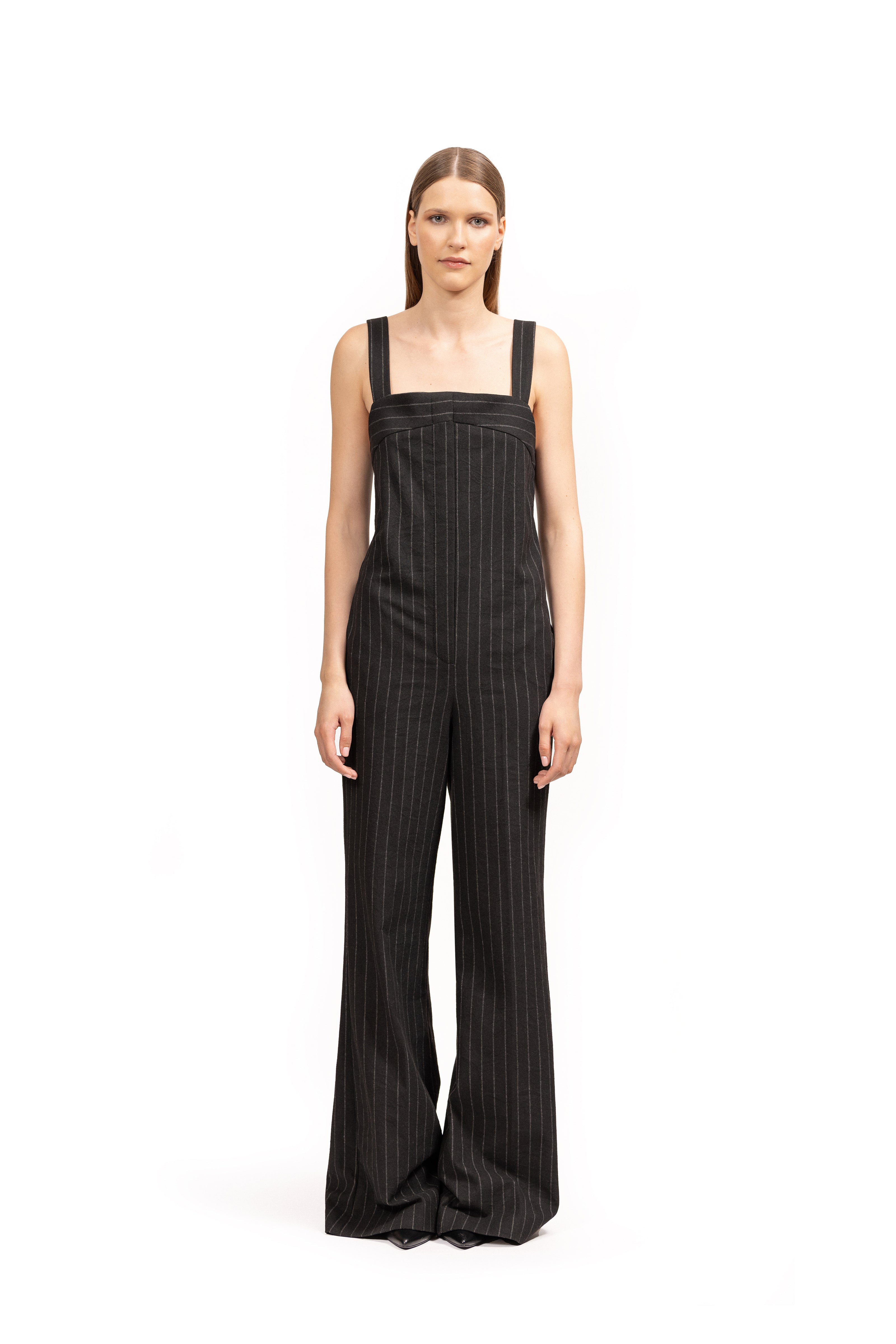 Pinstripe Trouser Jumpsuit