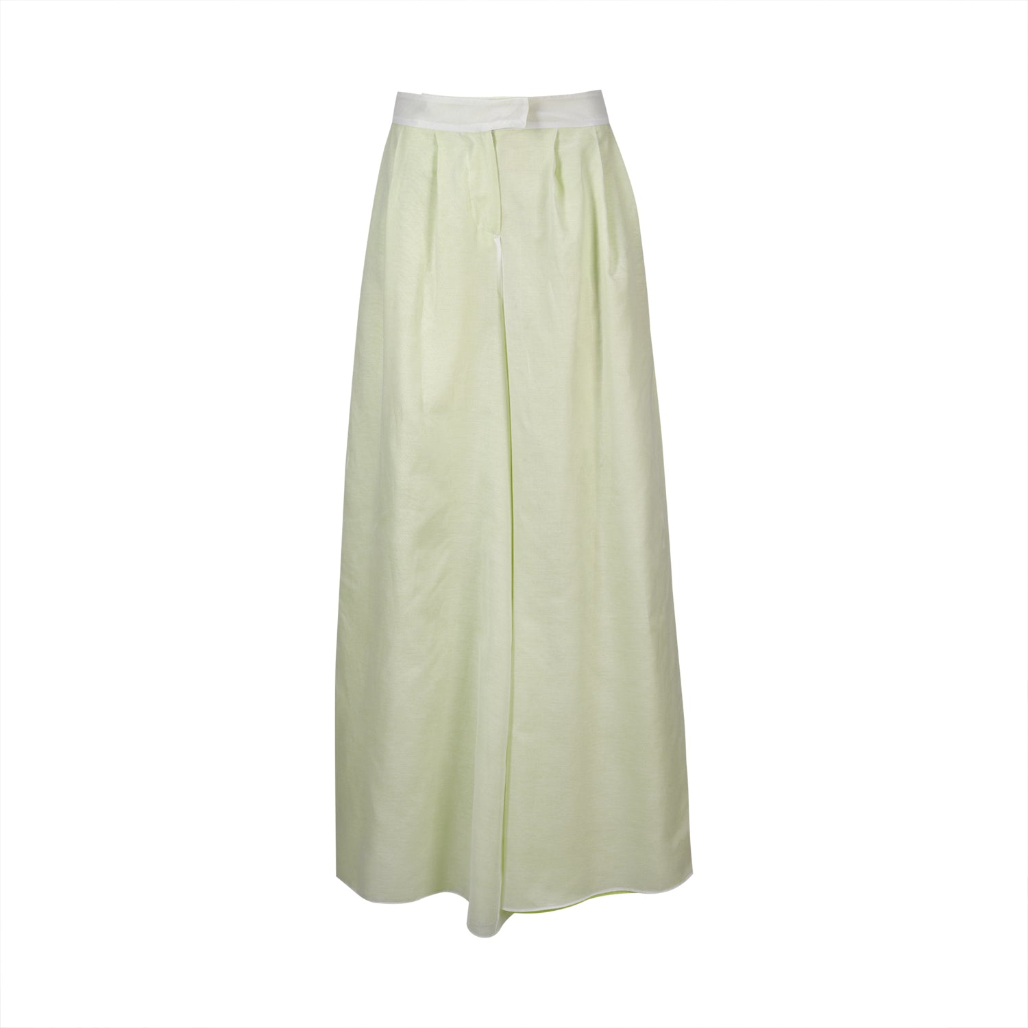 Silk Wide Double Pants